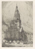 KG 2019 001
<br/>
De waagtoren te Alkmaar
<br/>
<em>Hofman, Pieter Adrianus Hendrik (1885-1965)</em>